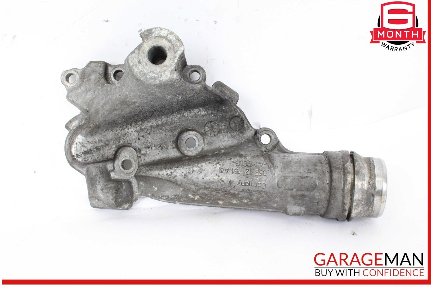10-16 Audi S4 Engine Coolant Flange Housing 06E121161AN OEM