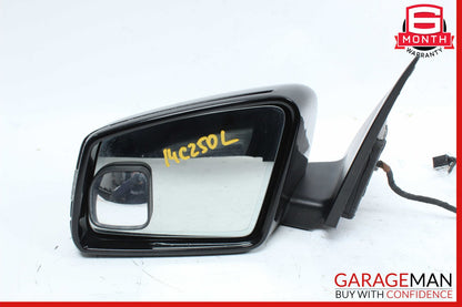 12-14 Mercedes W204 C250 Sedan Front Left Side Mirror Door Rear View OEM
