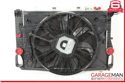 06-09 Mercedes W211 E350 Engine Cooling Radiator A/C AC Condenser Assembly OEM