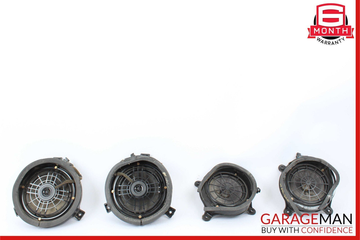 98-01 Mercedes W163 ML55 AMG ML320 ML430 Door Speakers Sound Set of 4 OEM