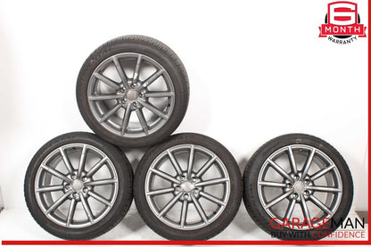 13-16 Audi A4 S4 Complete Wheel Tire Rim Set of 4 Pc 8J x 18H2 ET47 OEM
