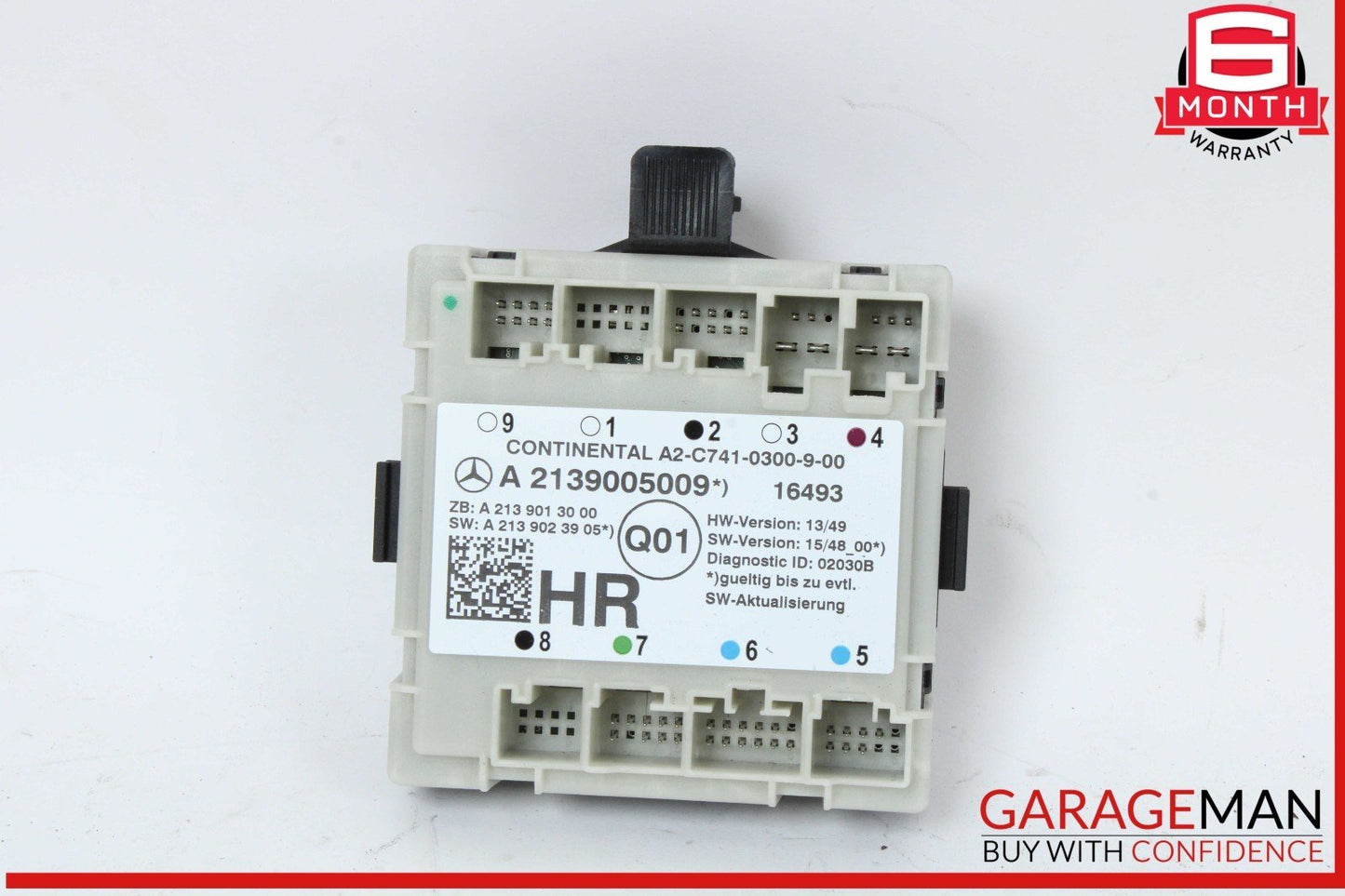 17-19 Mercedes W213 E300 E400 Rear Right Side Door Control Module Unit OEM
