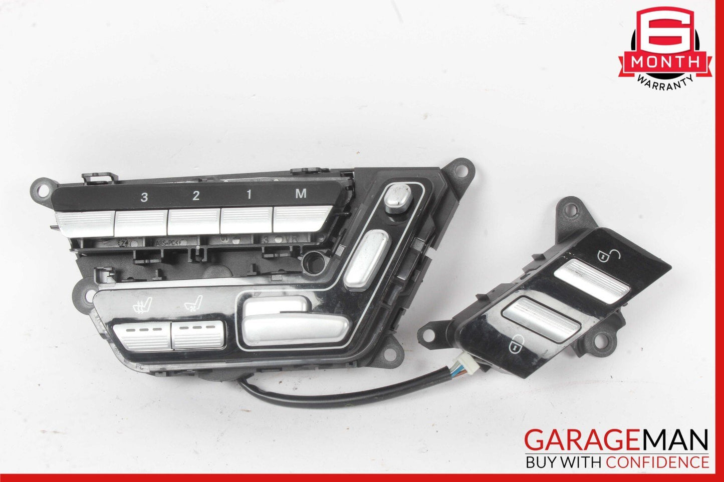 07-14 Mercedes CL550 S550 S63 Front Right Side Seat Control Switch Set of 2 Pc