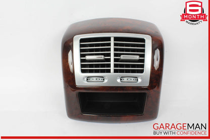 07-13 Mercedes W221 S550 S400 Rear Center Console AC A/C Air Vent Trim OEM