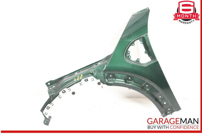 17-24 Mini Cooper Countryman Front Left Driver Side Fender Panel Green OEM