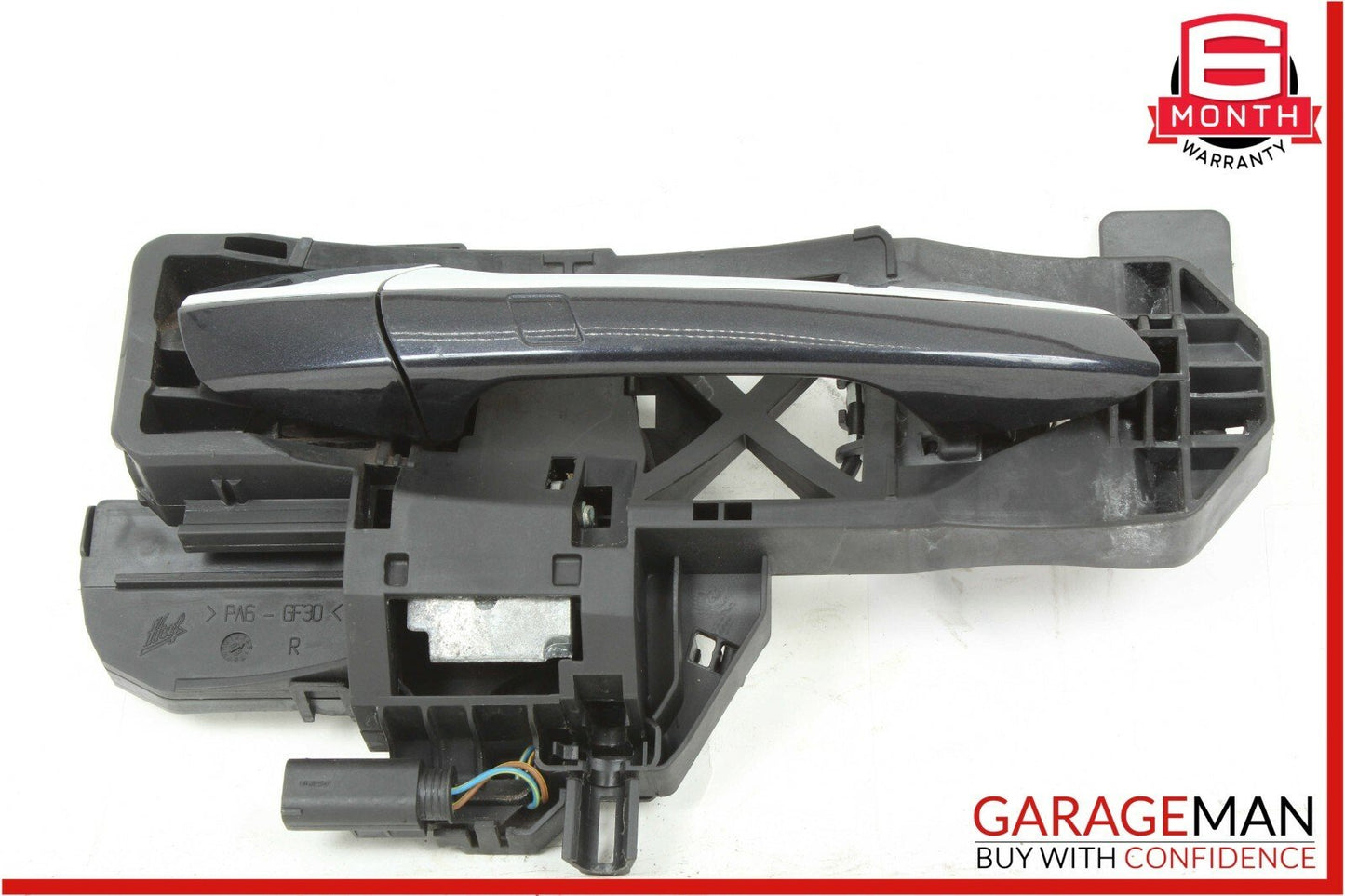 07-13 Mercedes W221 S550 Front Right Side Exterior Door Handle Keyless Go Black