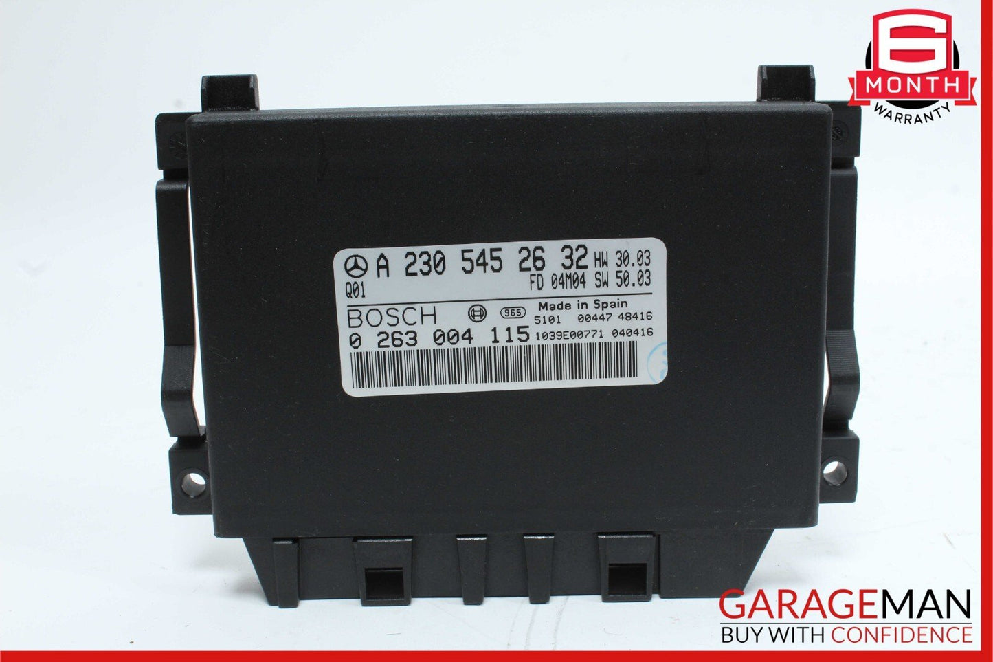 03-06 Mercedes R230 SL500 SL55 SL65 AMG Park Parking Assist Control Module Unit