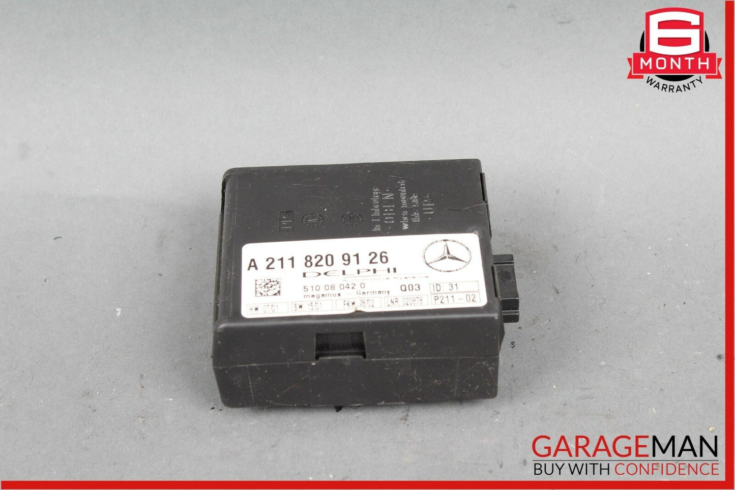 00-06 Mercedes S430 S500 SL500 CL500 Anti Theft Alarm Sensor Control Module OEM
