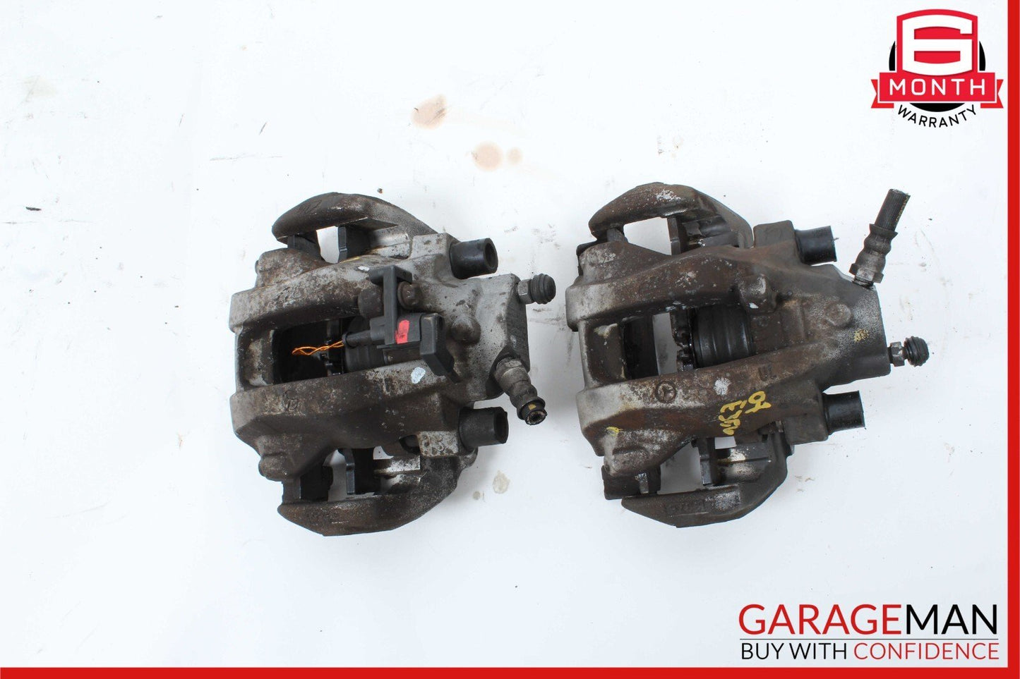 03-09 Mercedes W211 E500 E350 Rear Left & Right Side Brake Caliper Calipers Set