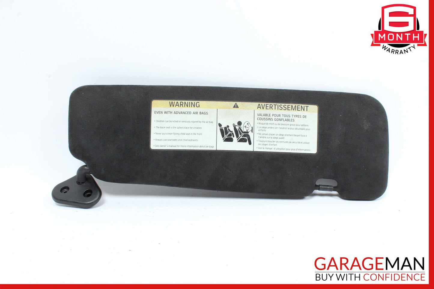 13-19 BMW 650i F06 Front Left Sunvisor Sun Visor OEM