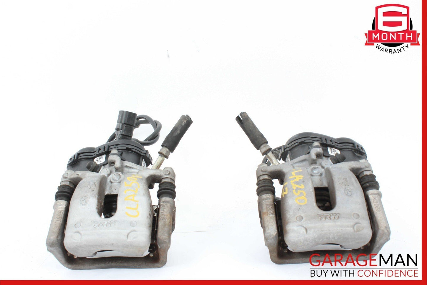 14-19 Mercedes W117 CLA250 Front Right & Left Side Brake Caliper Calipers Set