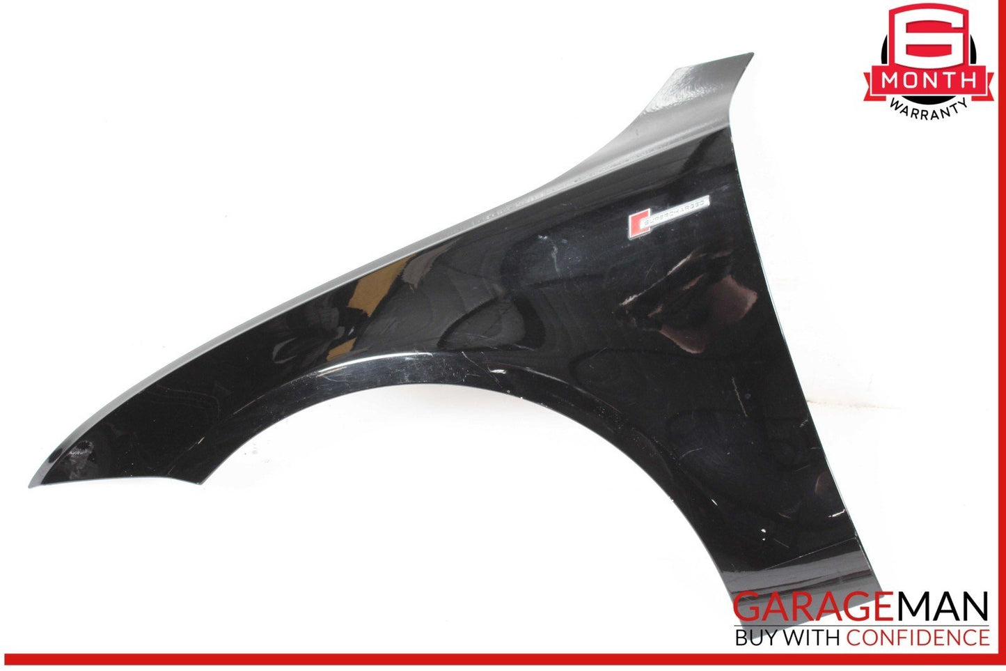 12-18 Audi A7 S7 RS7 Front Left Driver Side Fender Shell Panel Black OEM