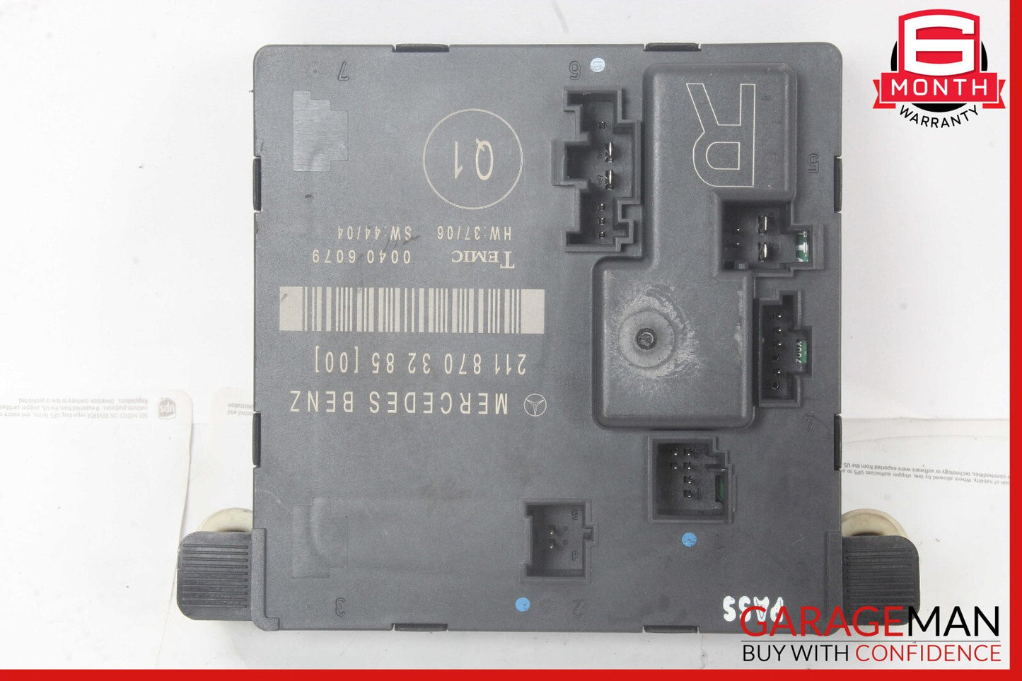 03-09 Mercedes W211 E320 E500 Rear Right Door Control Module 2118704126 OEM