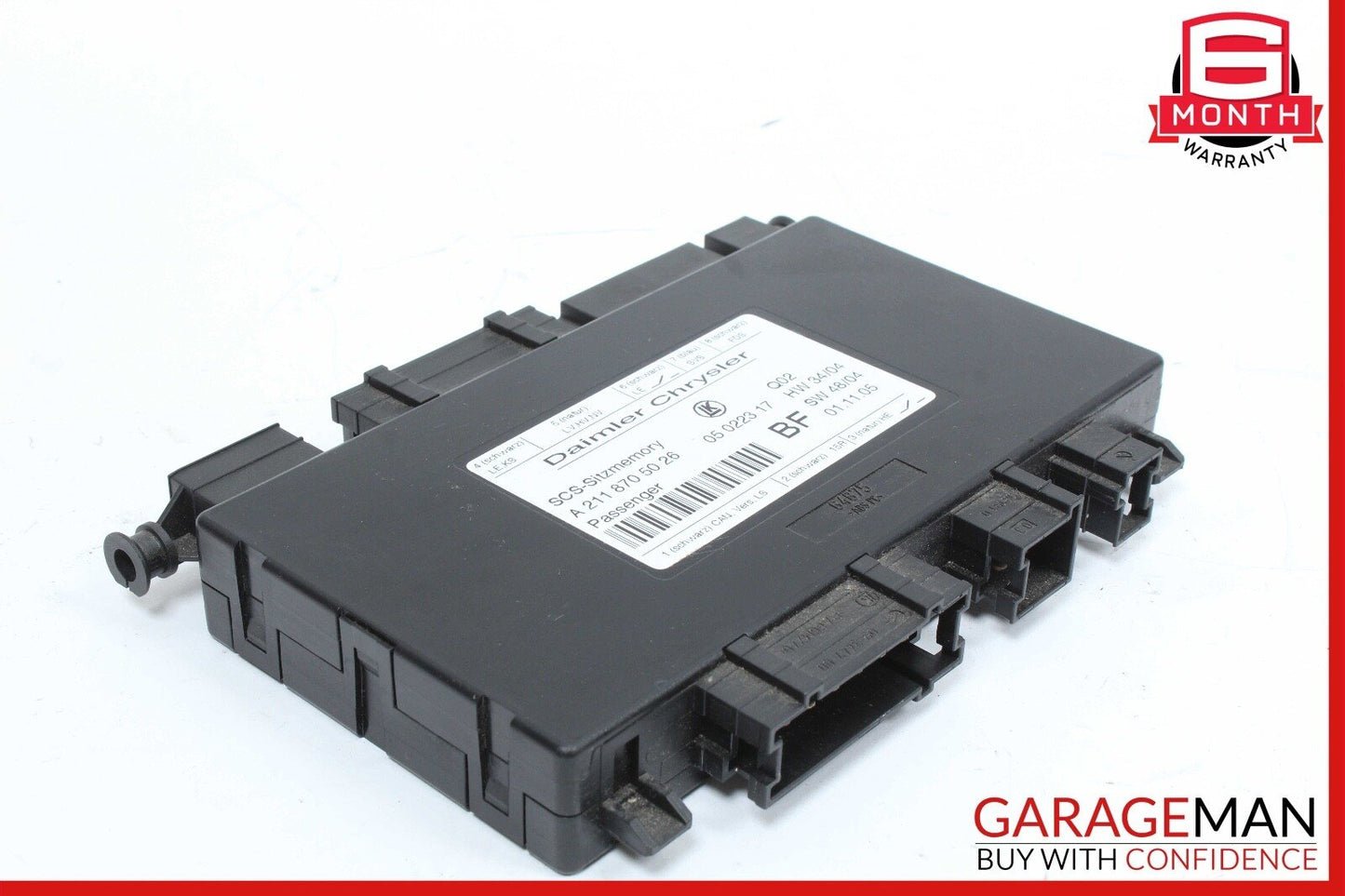 03-13 Mercedes W251 R500 4MATIC Seat Control Module Front Left 2118705026 OEM