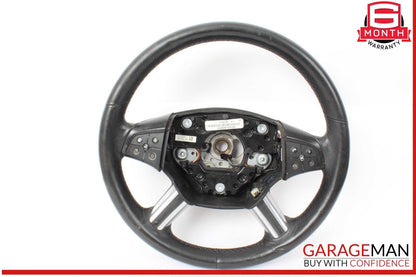 06-08 Mercedes X164 GL550 ML550 R500 Steering Wheel Black 1644605303 OEM
