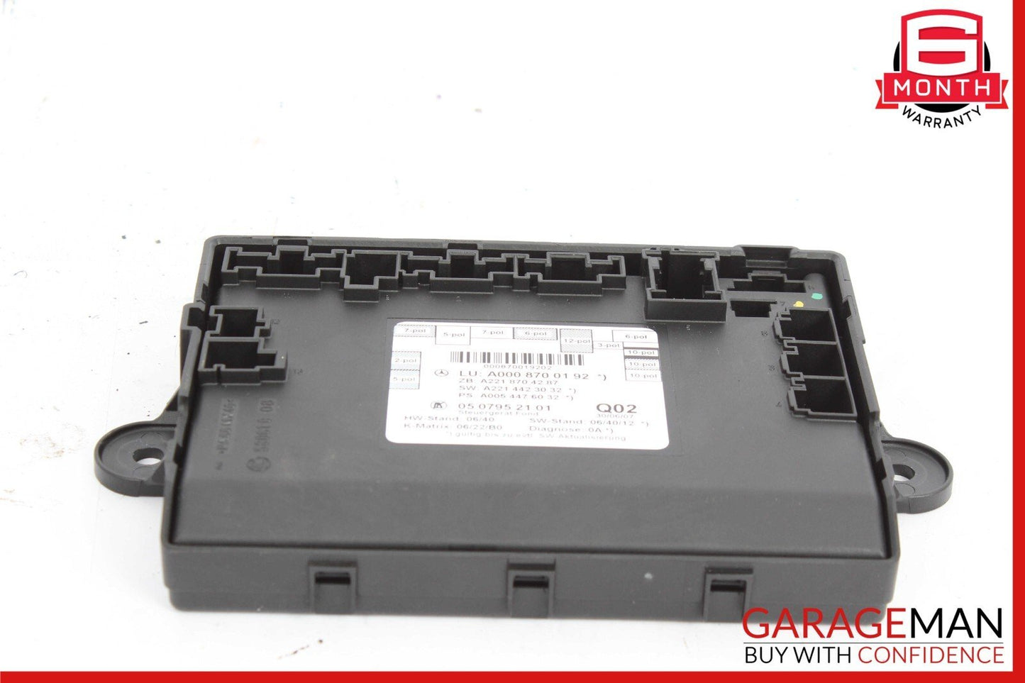 07-13 Mercedes W221 S550 S400 Rear Right or Left Side Door Control Module OEM