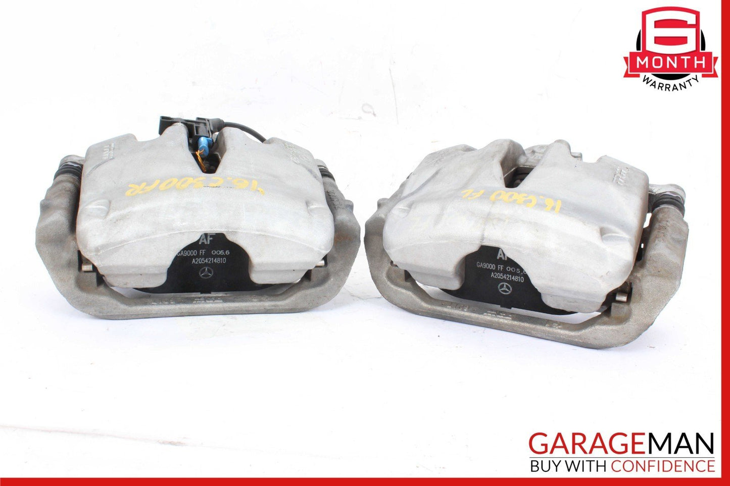 15-20 Mercedes W205 C300 C350e Front Left & Right Side Brake Caliper Calipers