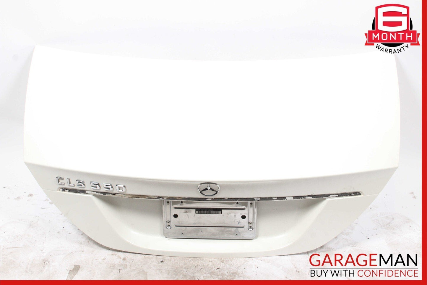 06-11 Mercedes W219 CLS500 CLS55 AMG Rear Trunk Lid Deck Shell Panel White OEM
