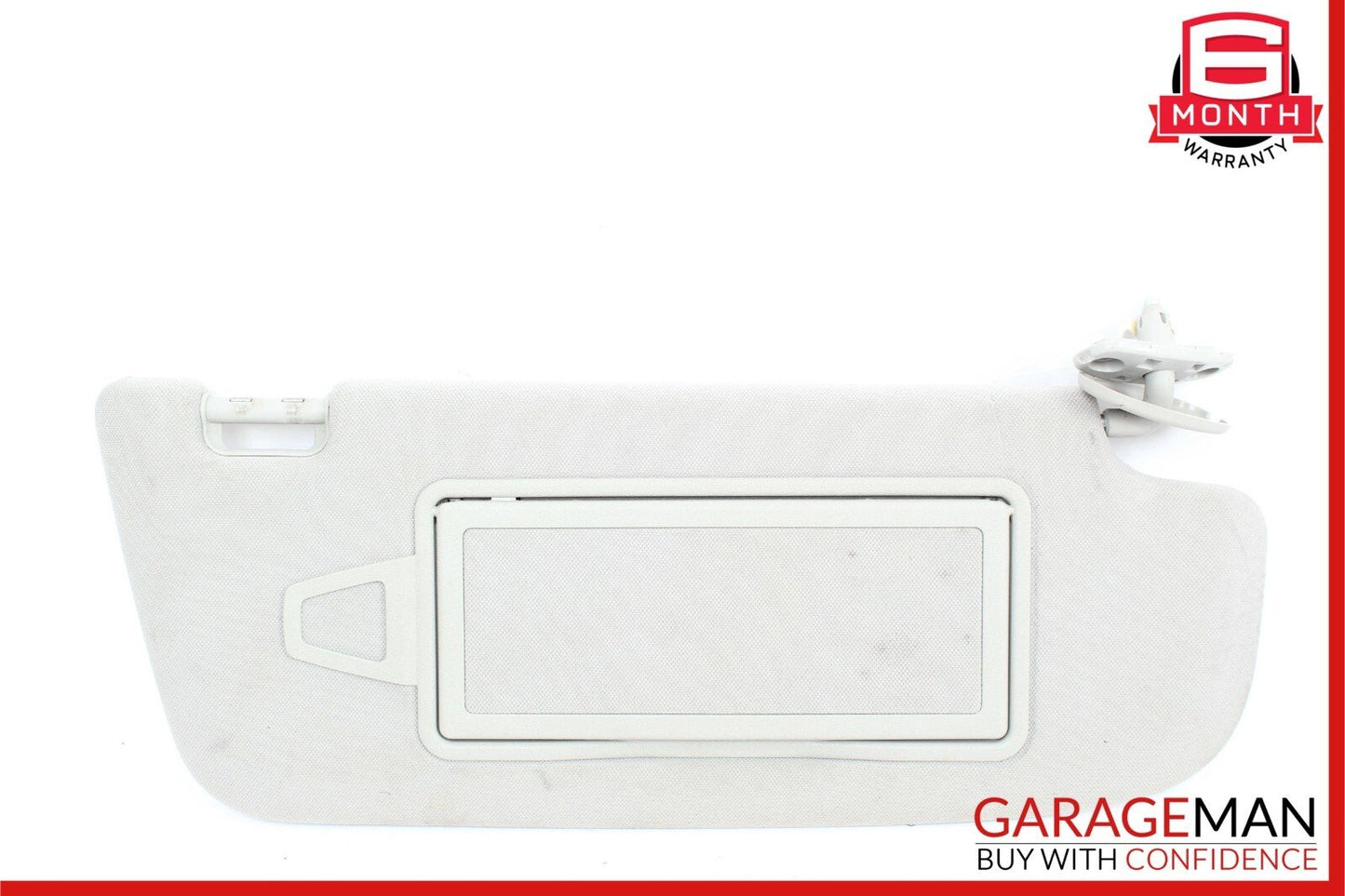 07-13 Mercedes W221 S550 Front Right Passenger Sun Visor Shade Sunvisor Gray OEM