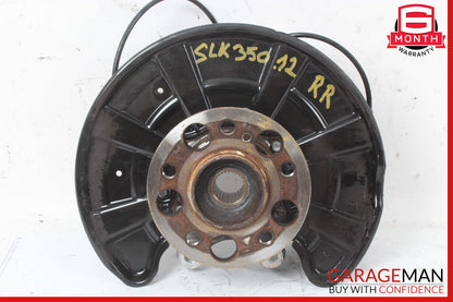 12-20 Mercedes R172 SLK350 SLC300 Rear Right Side Spindle Knuckle Hub OEM