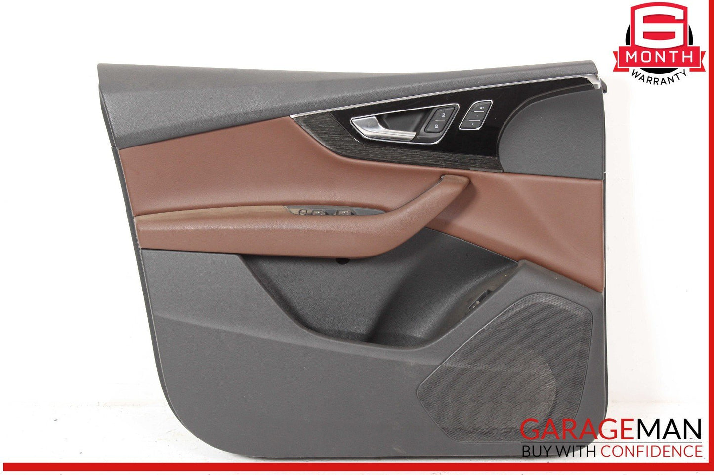17-19 Audi Q7 Front Left Driver Side Interior Door Panel Trim OEM