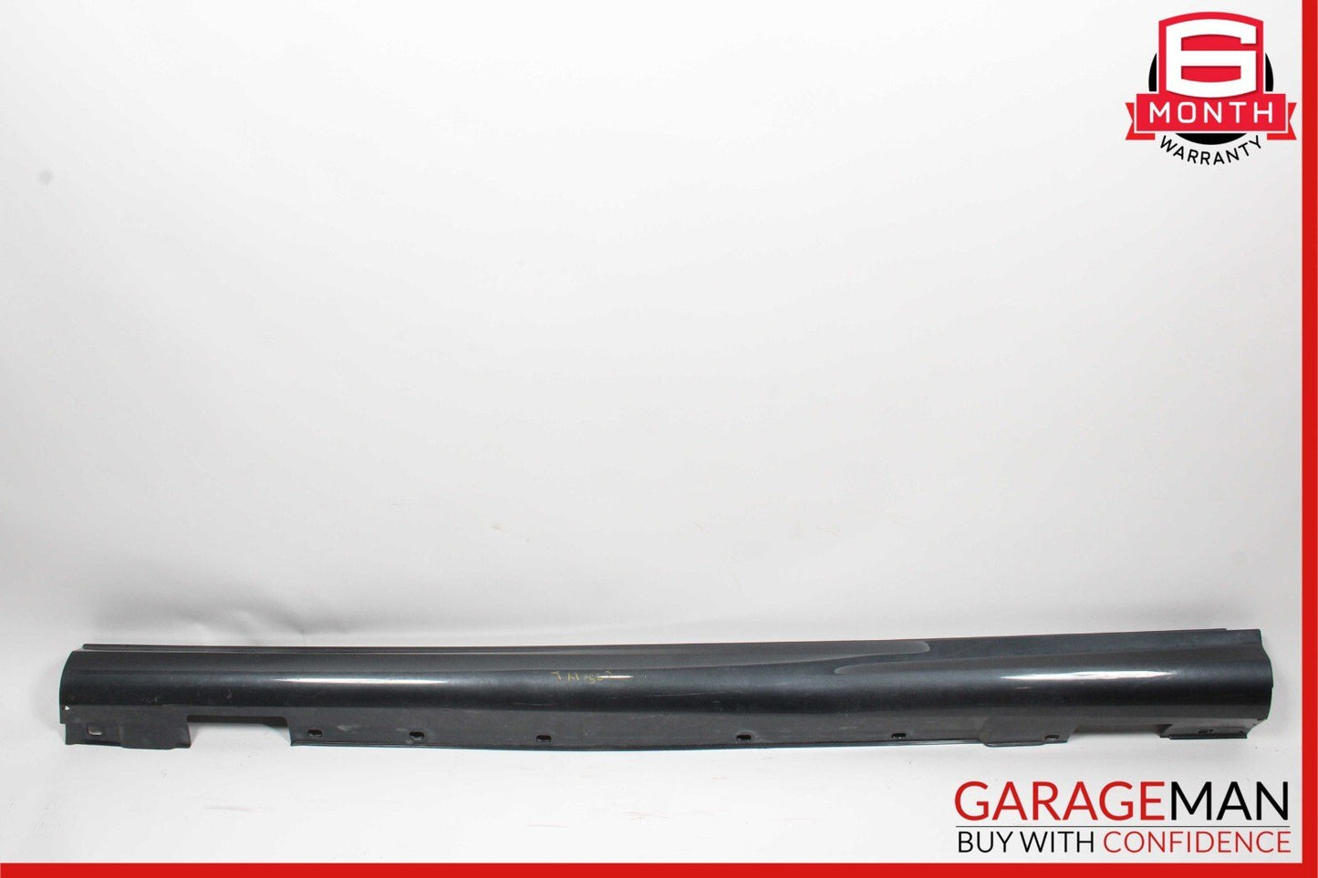 08-14 Mercedes W204 C300 AMG Sport Sedan Left Side Skirt Moulding Tenorite Gray