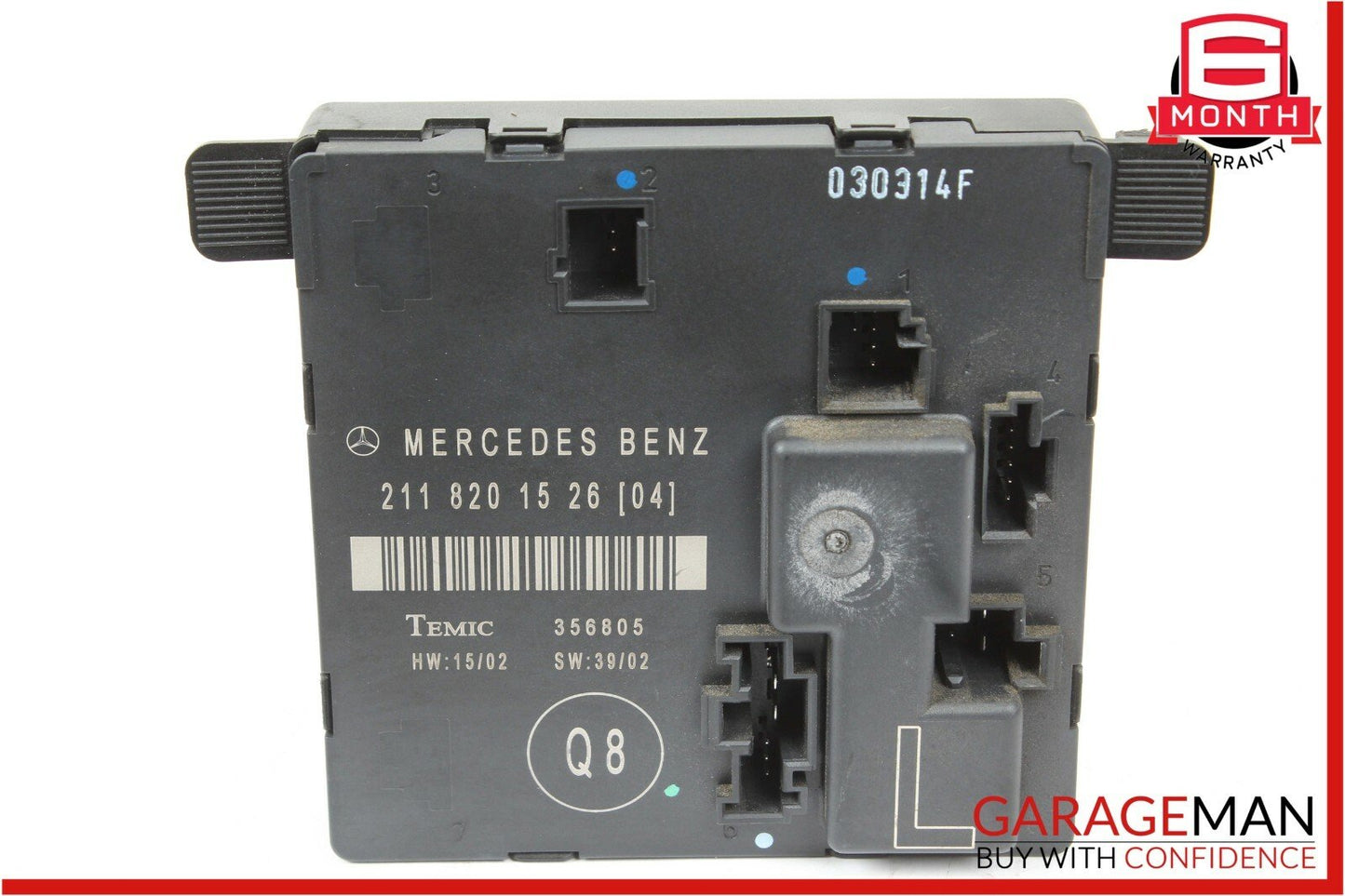 03-06 Mercedes W211 E500 E55 AMG Rear Left Driver Side Door Controller Module