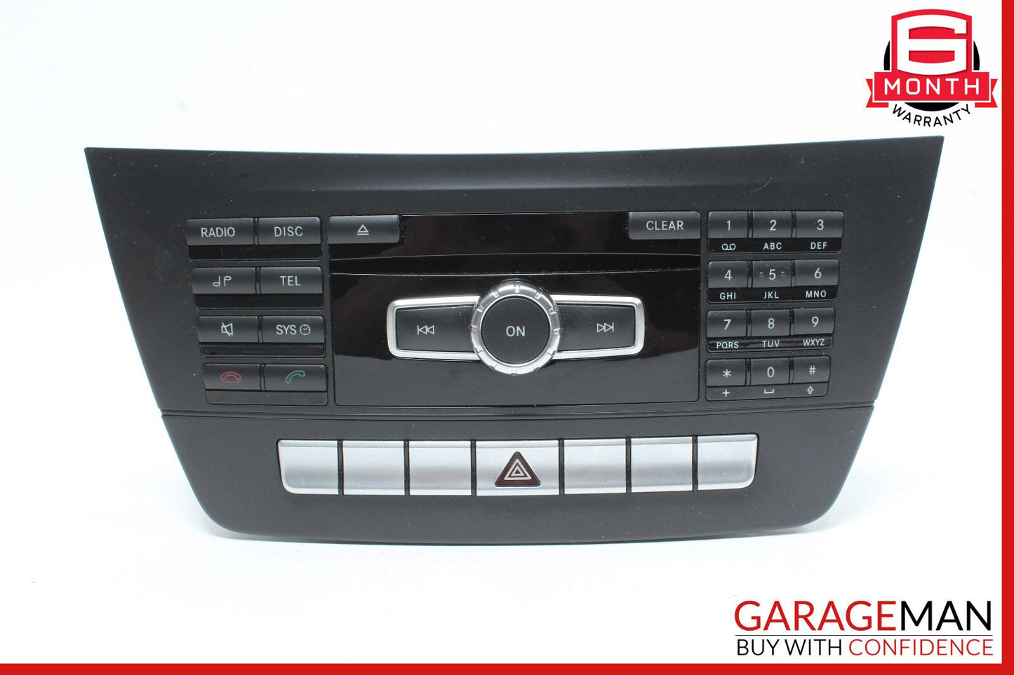 12-15 Mercedes W204 C250 C300 C63 AMG Navi Navigation Command Head Unit CD Audio