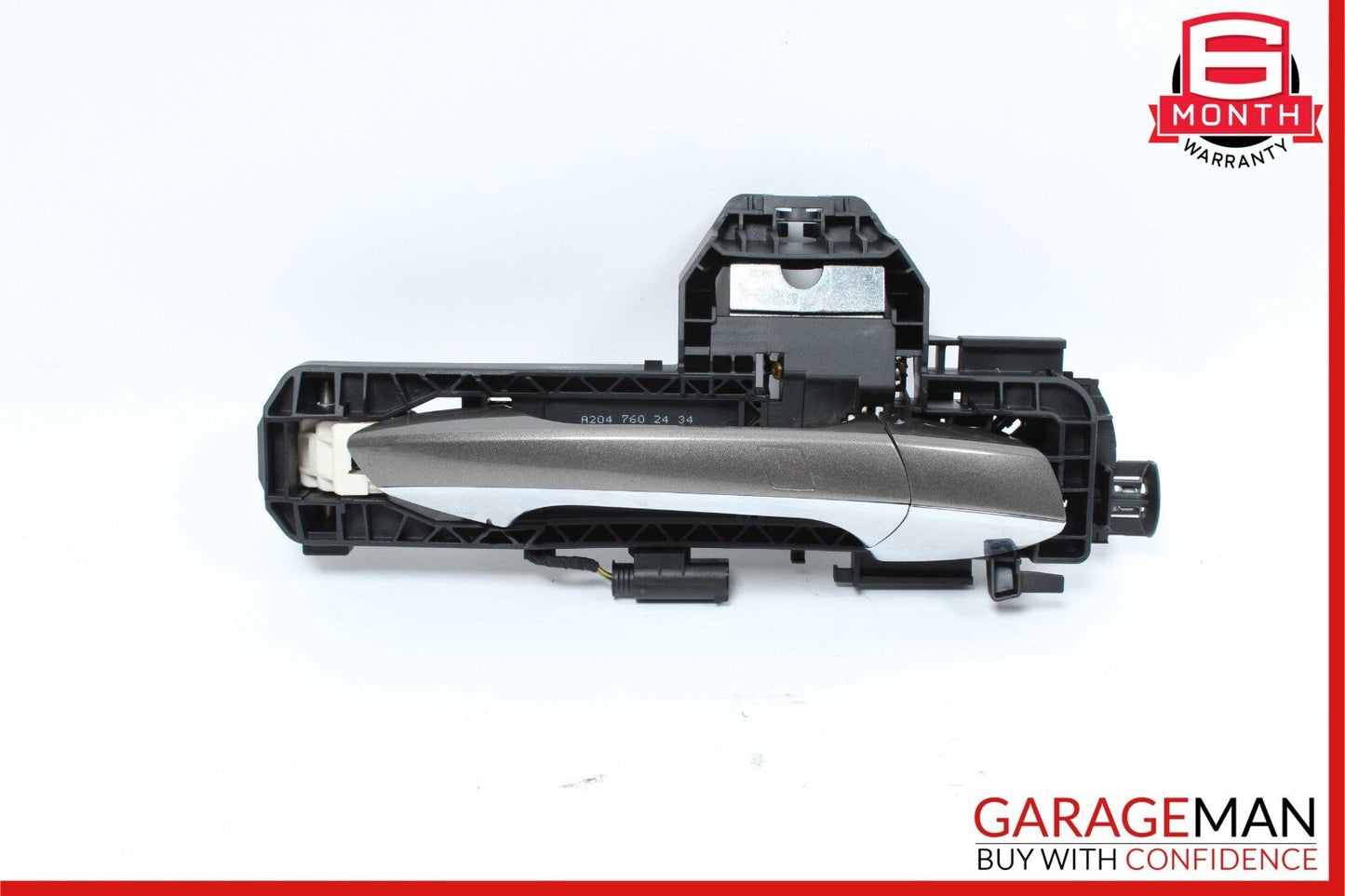 10-13 Mercedes W212 E350 E63 Rear / Front Right Side Exterior Door Handle Gray