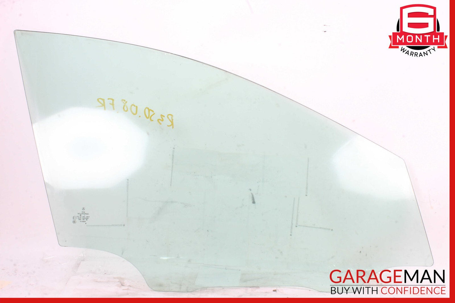 06-13 Mercedes W251 R350 R500 Front Right Passenger Side Door Window Glass OEM