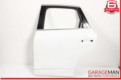 19-25 Audi Q3 Rear Left Driver Side Door Shell Panel White 83A833051C OEM