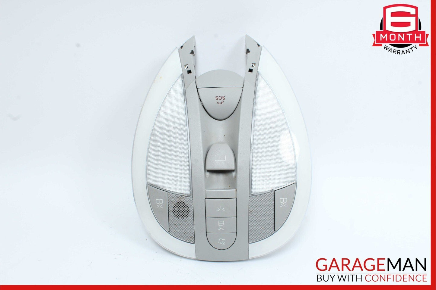 06-11 Mercedes W219 CLS500 CLS550 Interior Dome Map Light Lamp Switch Gray OEM