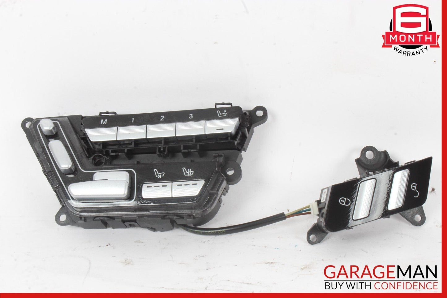 07-14 Mercedes W221 S550 CL600 Front Left Driver Seat Control Memory Switch Set