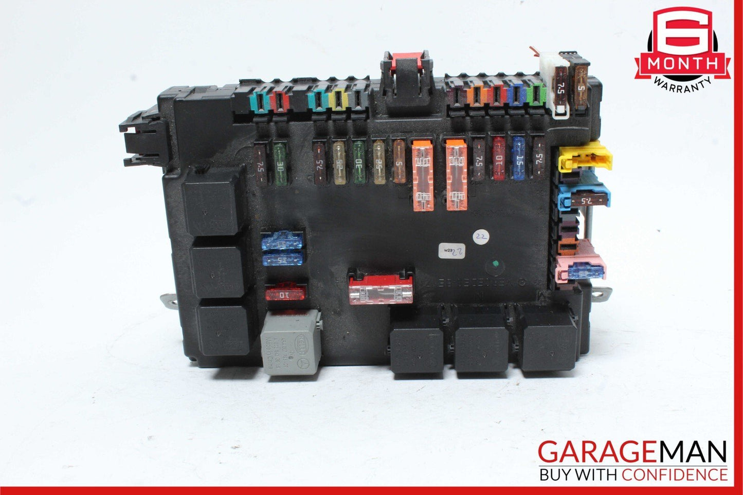 10-13 Mercedes W221 S550 Rear Sam Fuse Box Relay Module Control OEM