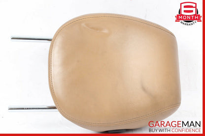03-10 Porsche Cayenne 955 957 Front Left Side Seat Headrest Head Rest Beige