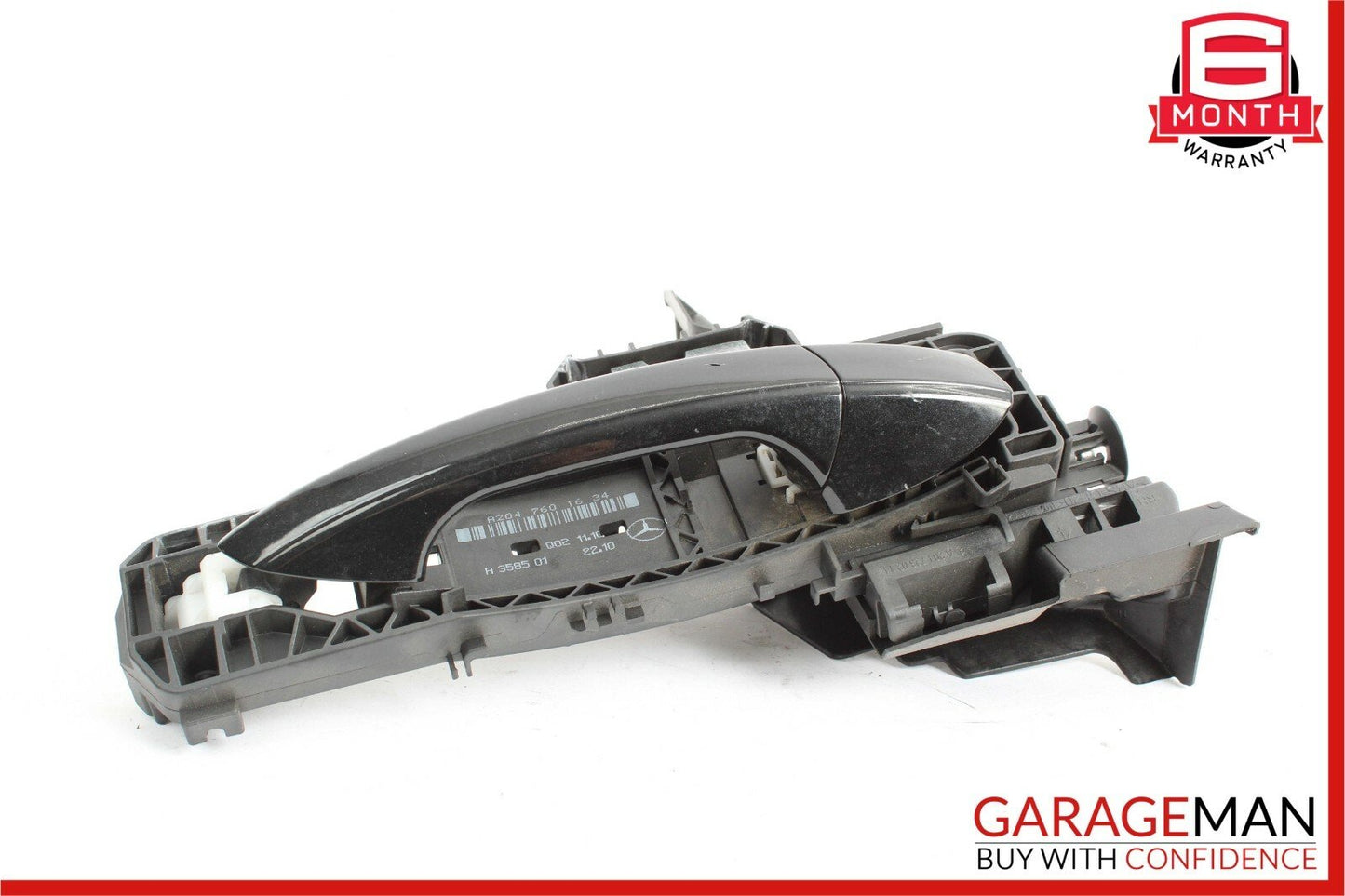 12-14 Mercedes W204 C300 C250 Sedan Right Passenger Exterior Door Handle Black