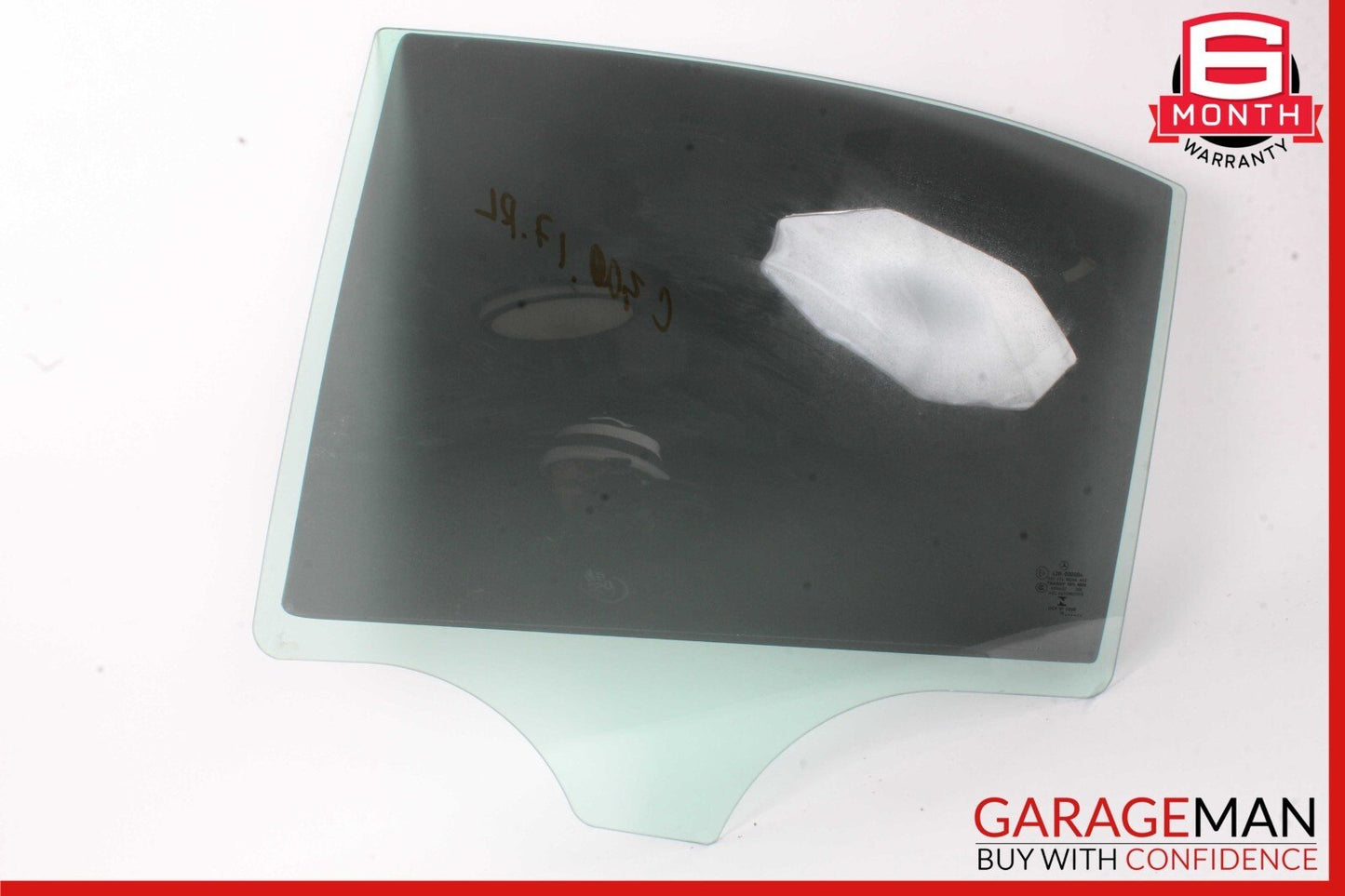 15-20 Mercedes W205 C300 350e C400 Rear Left Side Door Window Glass OEM