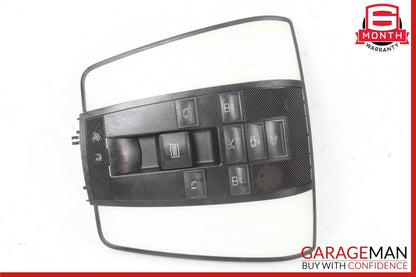 12-18 Mercedes W218 CLS500 CLS400 E400 E350 Overhead Dome Light Lamp Black OEM