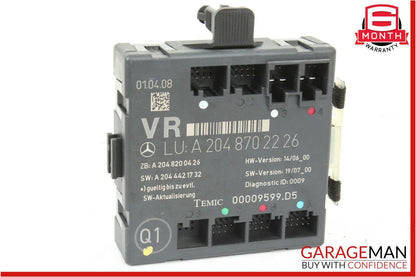 08-14 Mercedes W204 C350 Front Right Passenger Side Door Control Module Unit OEM