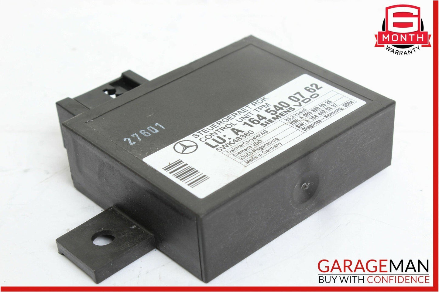 06-11 Mercedes X164 GL450 CLS550 E550 TPMS Tire Pressure Control Module Unit OEM