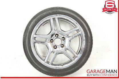 03-12 Mercedes R230 SL550 SL65 AMG Rear Wheel Tire Rim 9.5Jx18H2 ET33 OEM