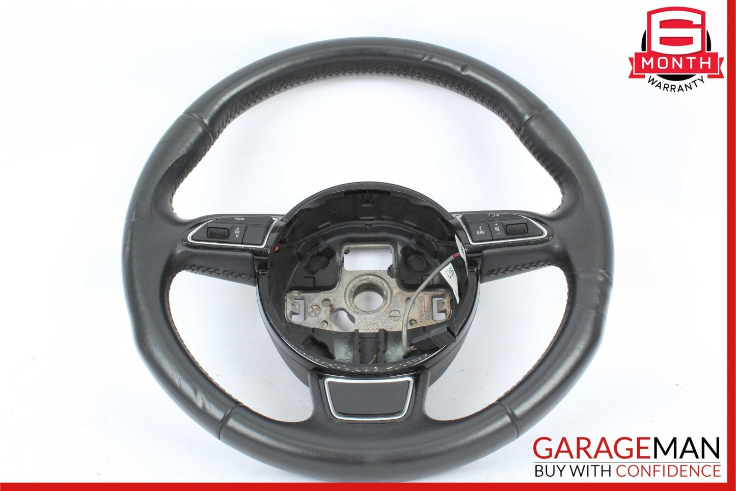 12-18 Audi A5 A6 Steering Wheel & Controls Switch Assembly Black OEM