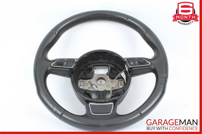 12-18 Audi A5 A6 Steering Wheel & Controls Switch Assembly Black OEM