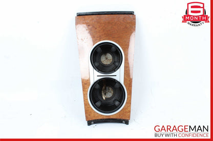 06-12 Mercedes X164 GL450 GL550 ML63 Center Console Cupholder Cup Holder Wood