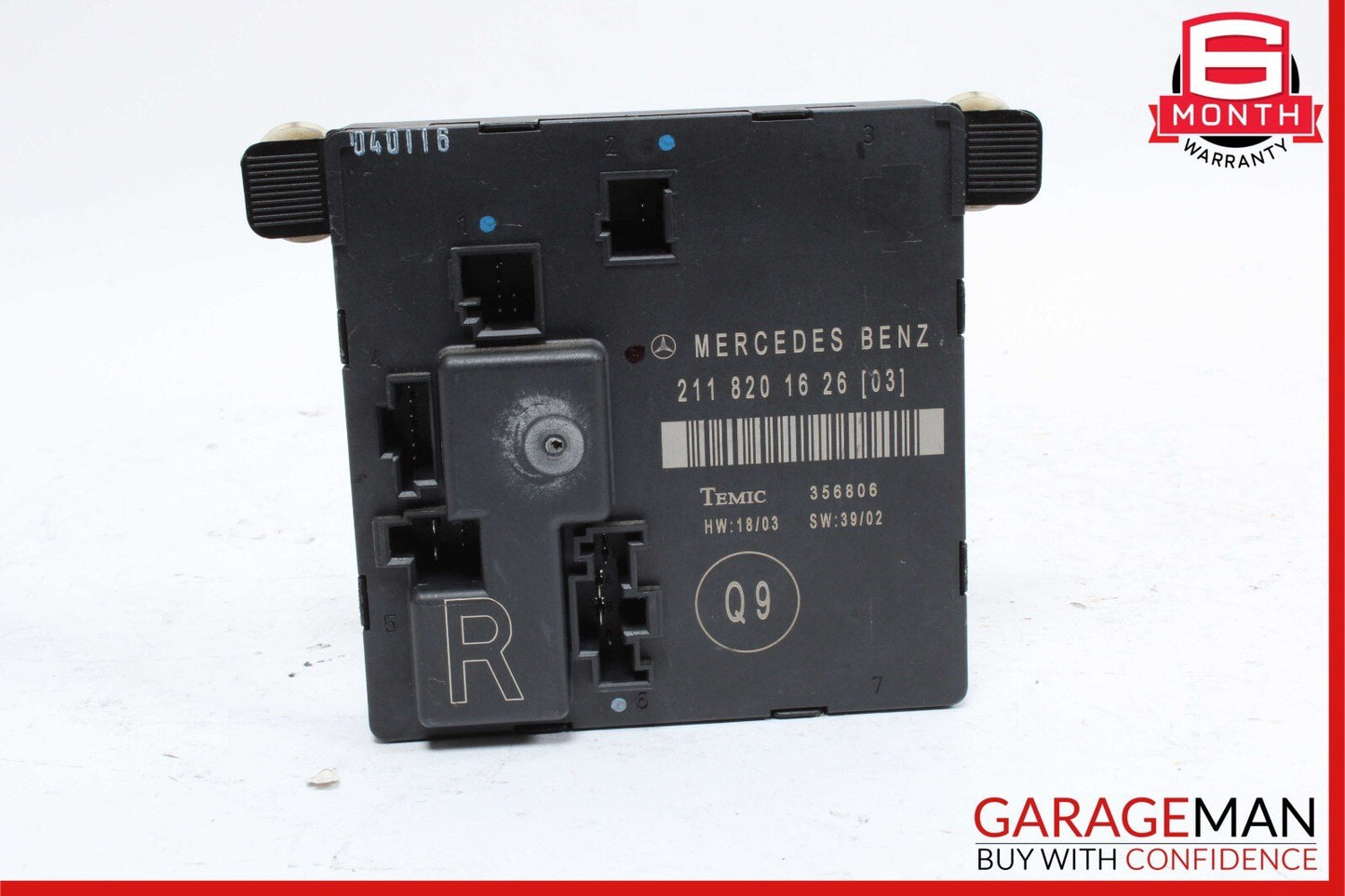 03-09 Mercedes W211 E550 E500 E63 AMG Rear Right Door Controller Module Unit