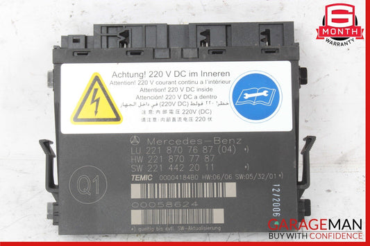 07-09 Mercedes W221 S500 S55 S65 AMG Seat Control Module Unit