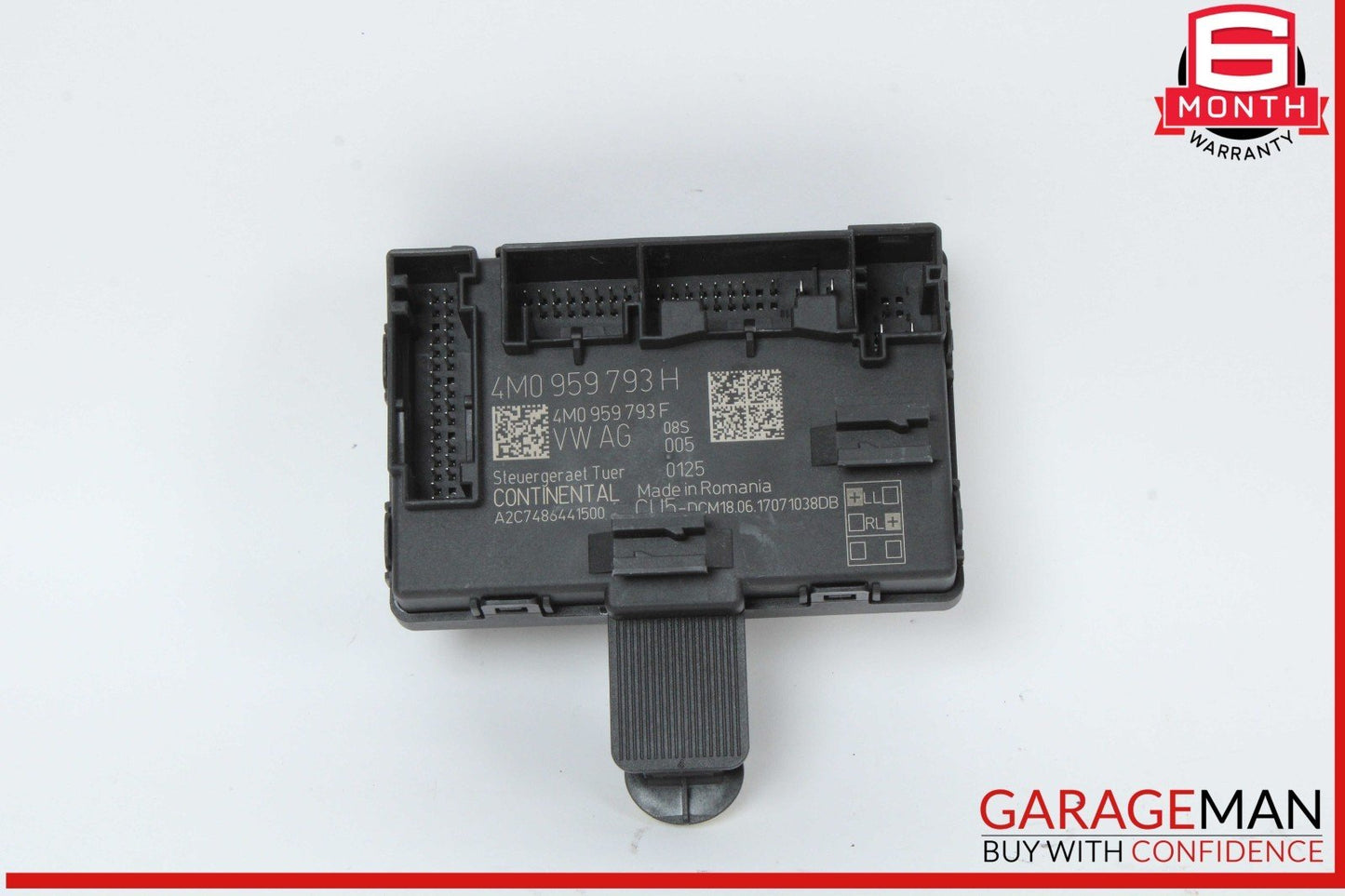 17-24 Audi A5 S5 Front Left Driver Side Door Control Module Unit 4M0959793E OEM