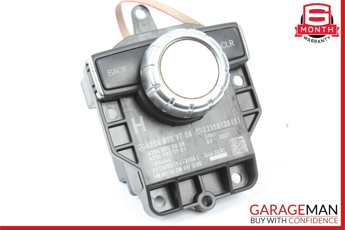 12-14 Mercedes E550 C250 Center Console Head Unit Controller Knob Multi Switch