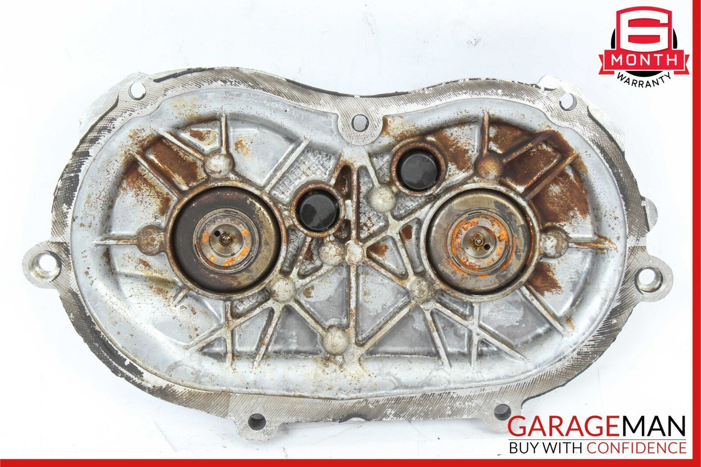 06-13 Mercedes W212 E350 S550 Front Right Engine Timing Chain Cover Plate OEM