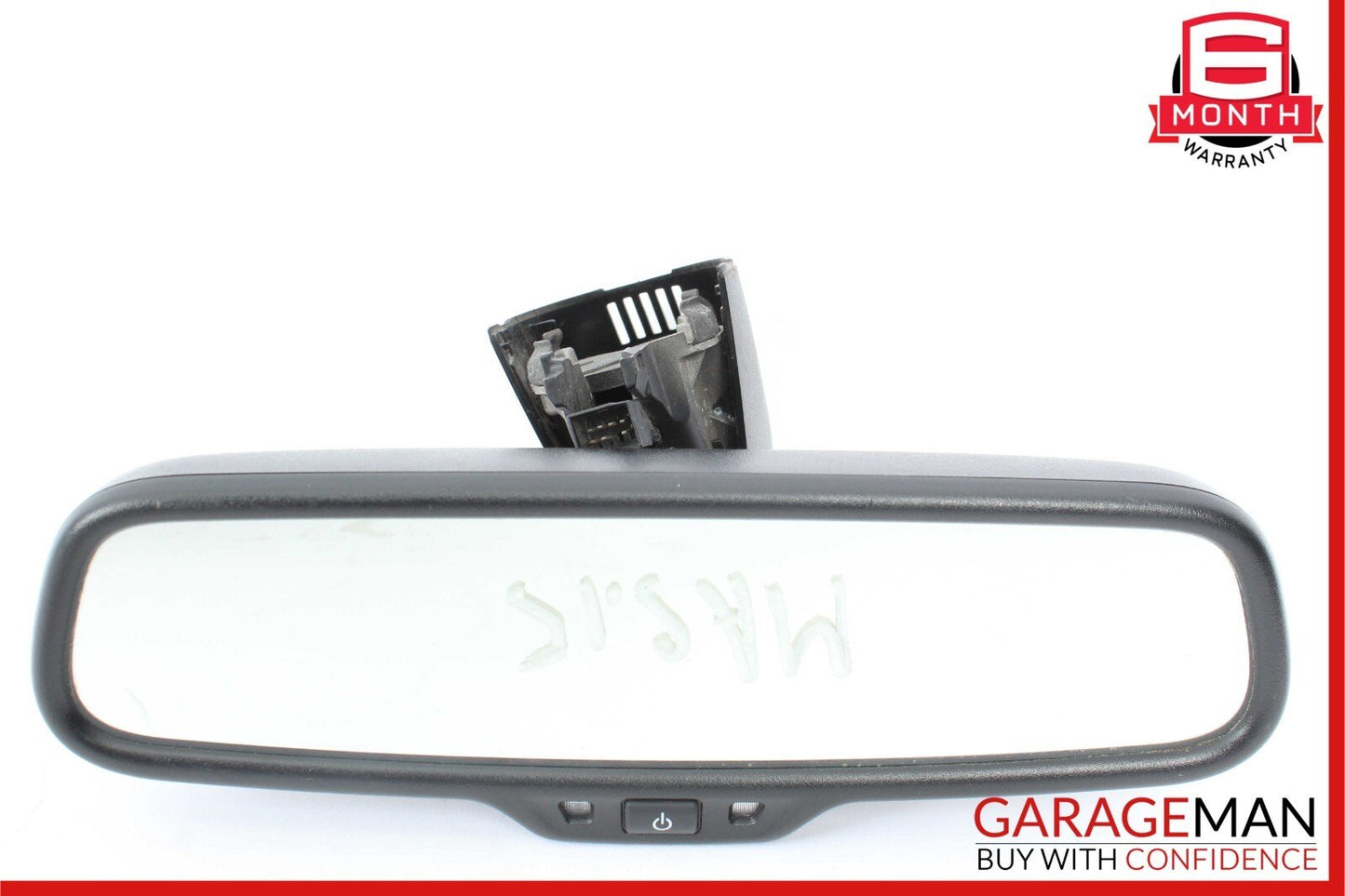 14-17 Maserati Ghibli Interior Top Upper Rear View Mirror Black 68206442 OEM